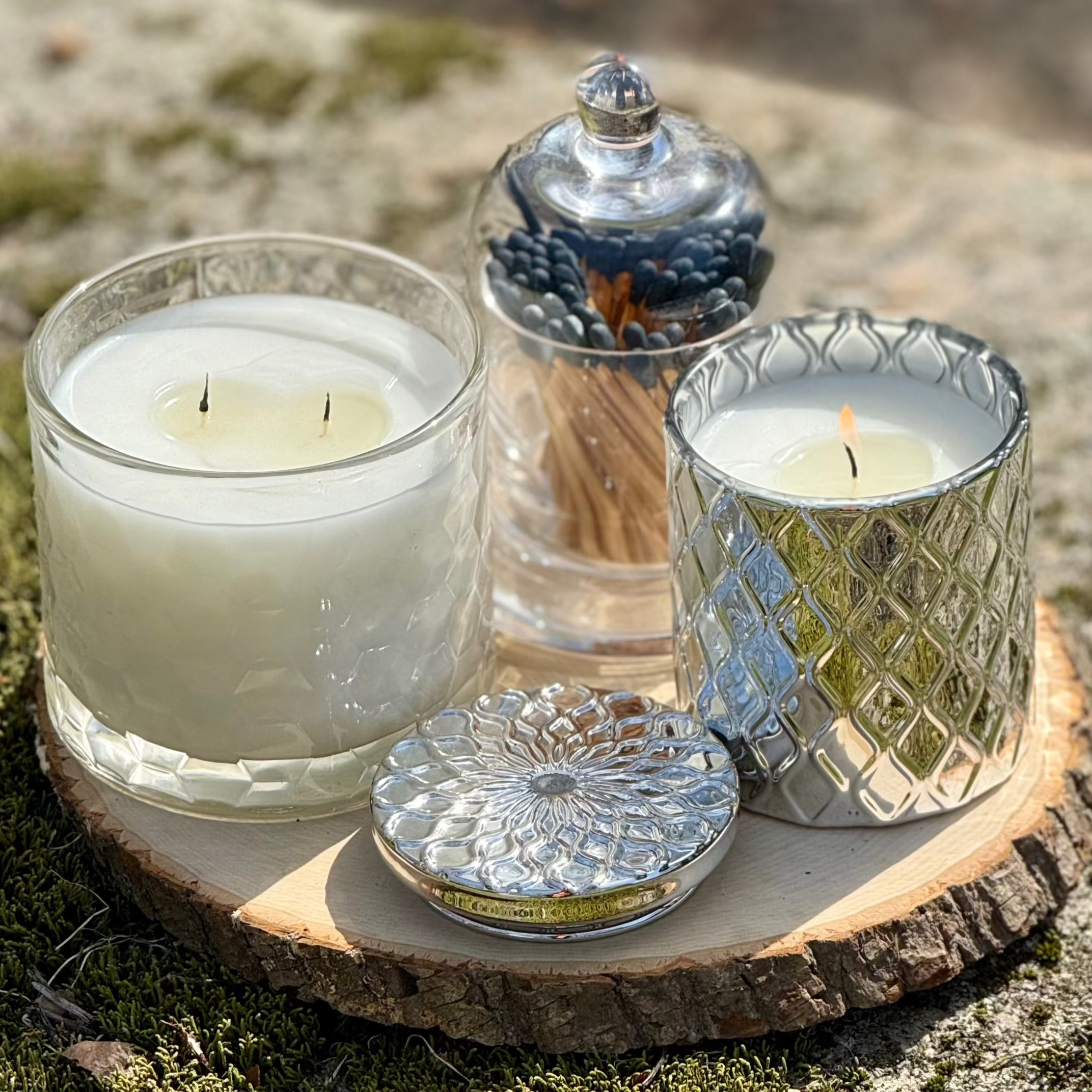 HexaGlow_Candle_-_displayed_in_outdoor_setting