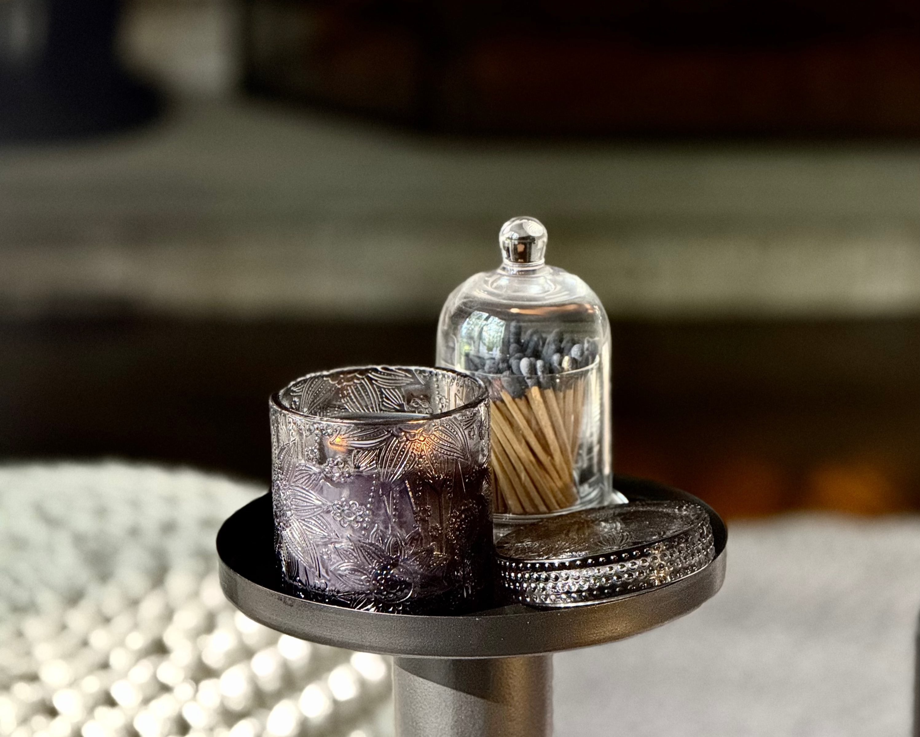 Night Bloom Candle – Side