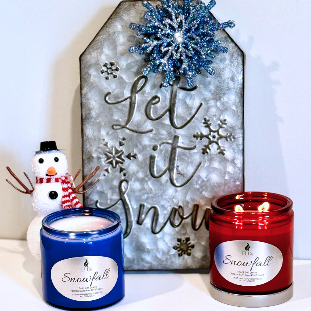 Winter Candle - Snowfall