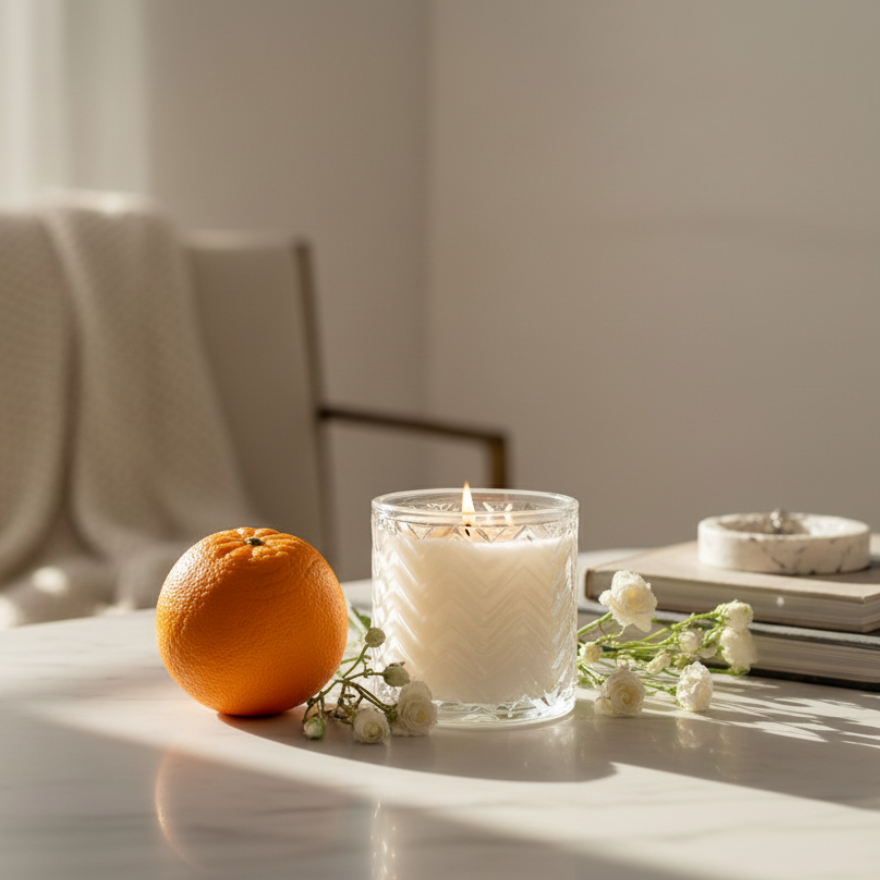 Celeste Candle - Naranja Sol