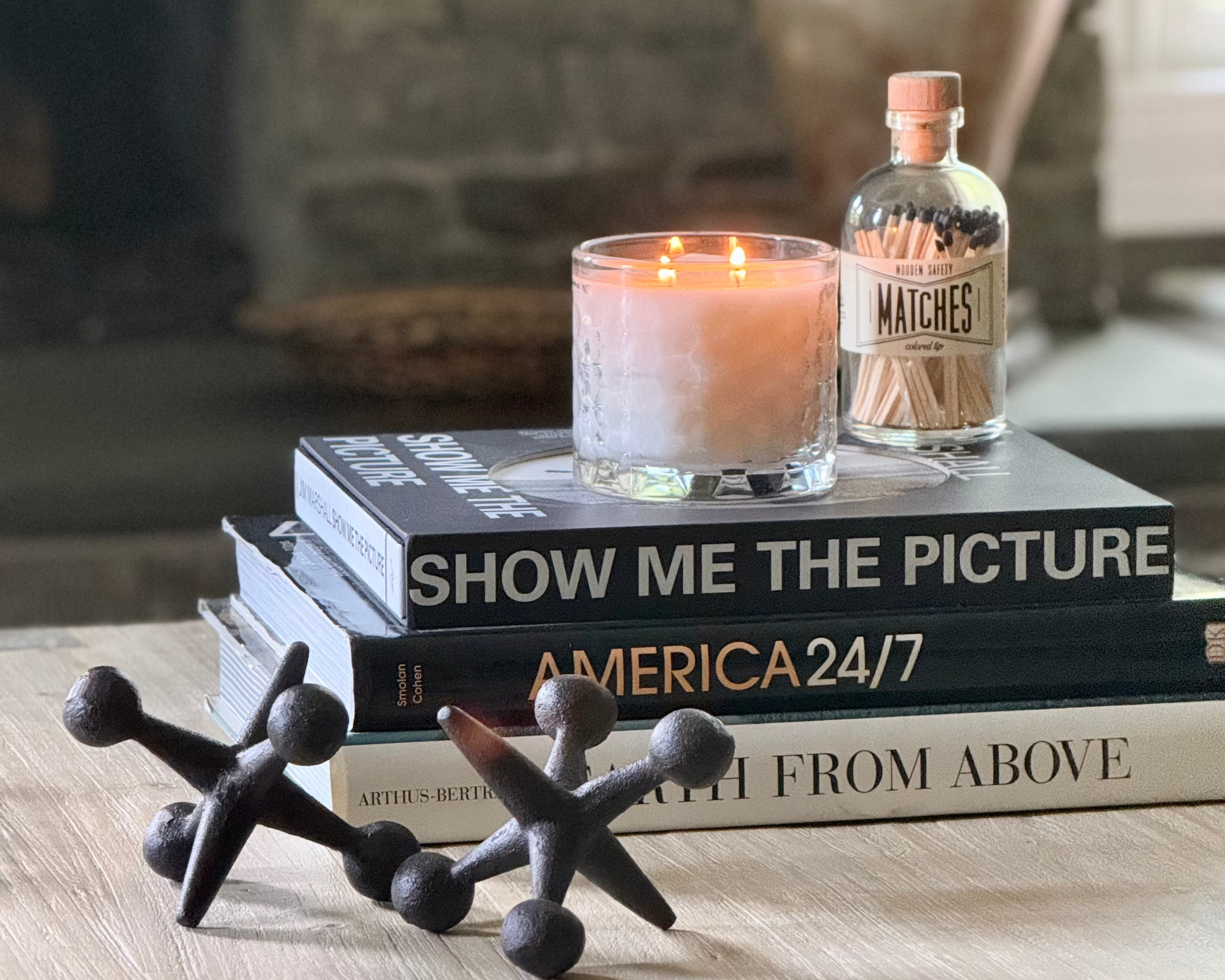 HexaGlow_Candle_-_front_view_modern_hexagon_design