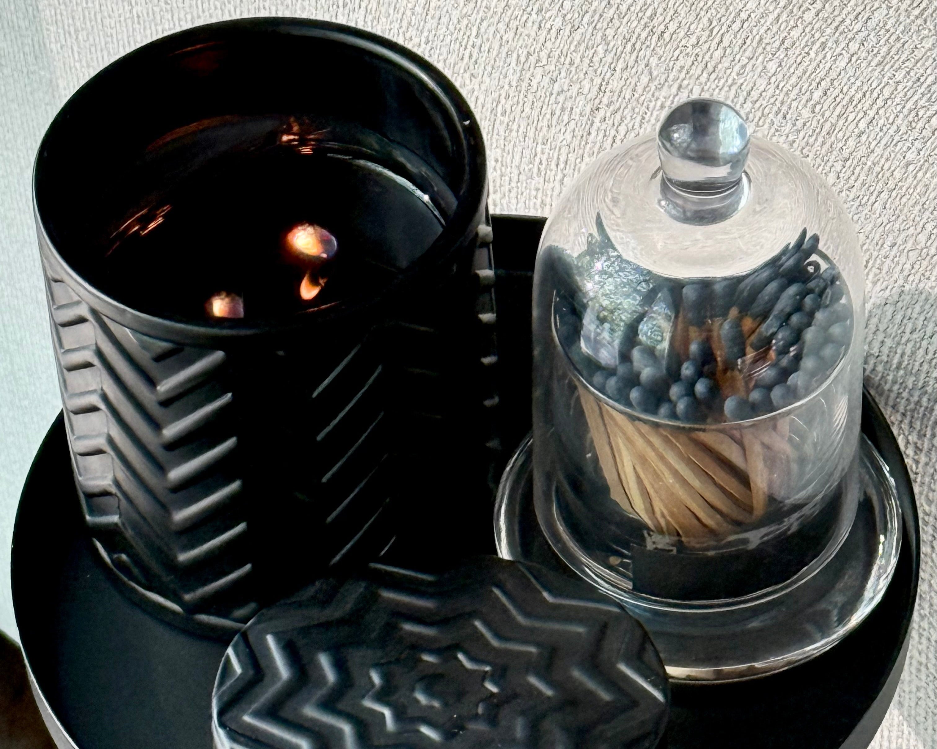 Onyx Moon Candle – forbidden– Size