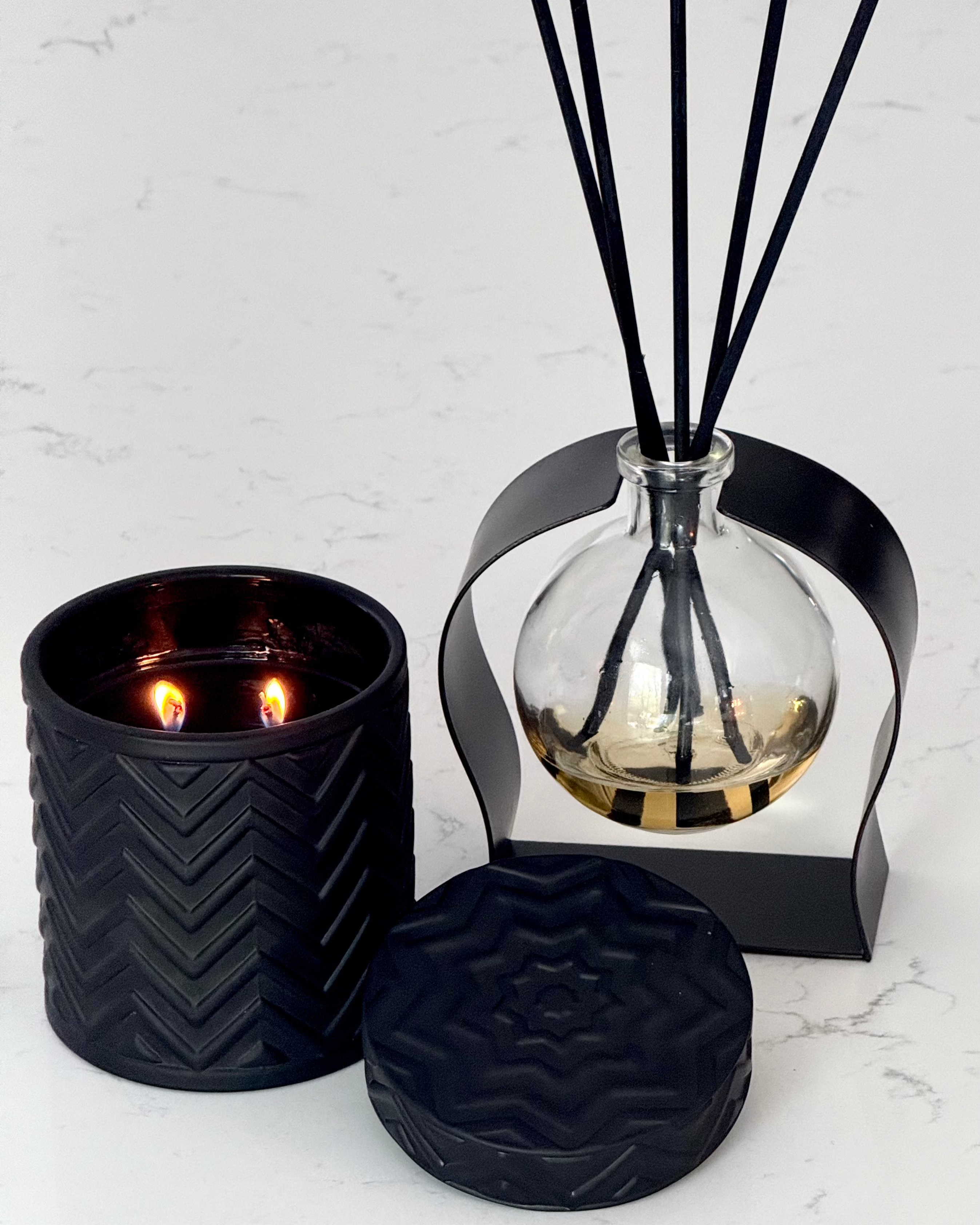 Radiance Reed Diffuser – styled in modern interior setting