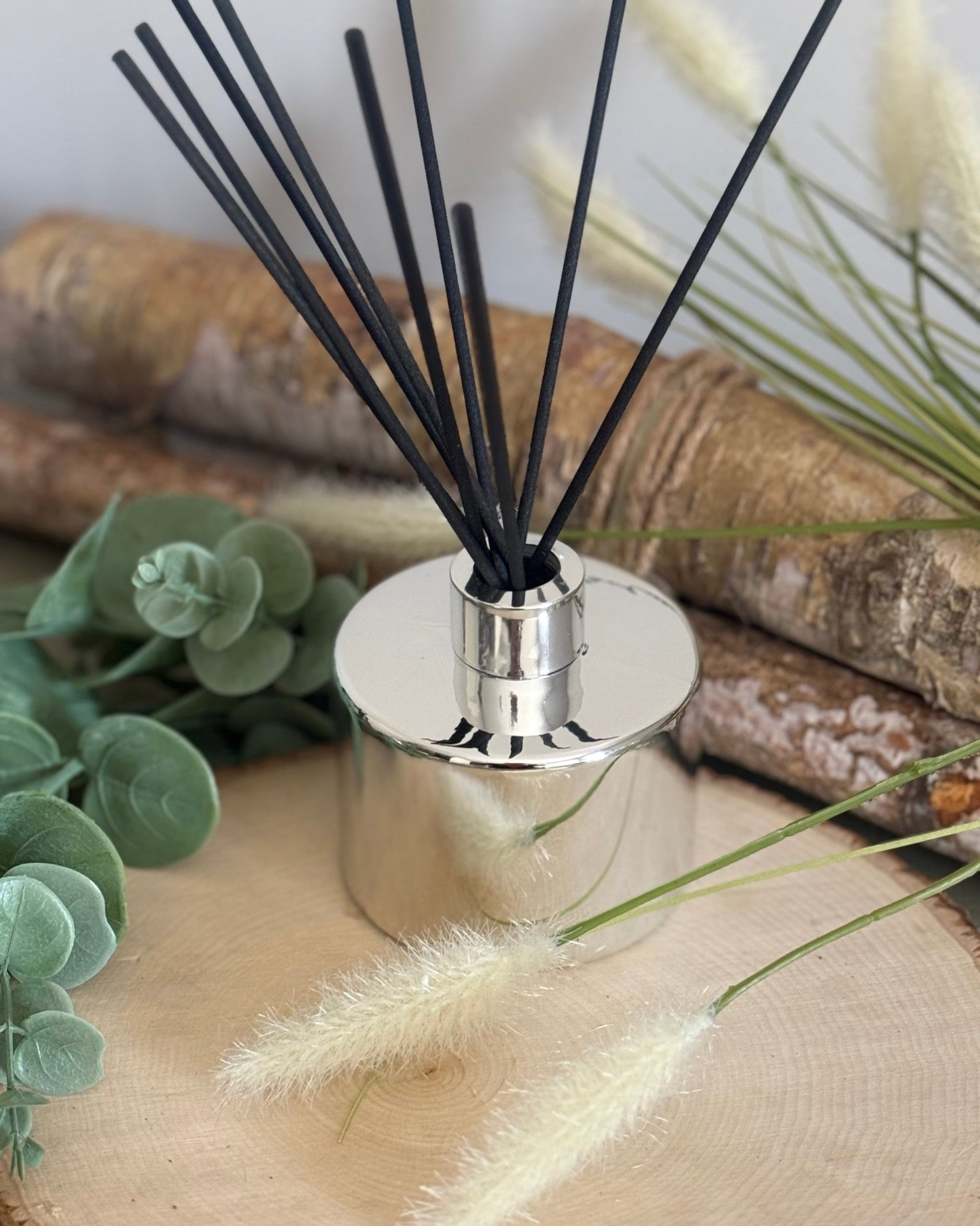 Silverscape Reed Diffuser – Cabana Daydream, front view